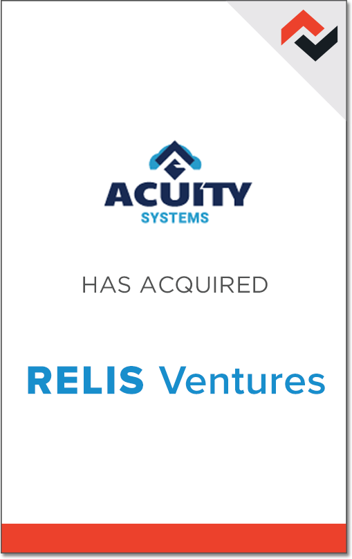 Rock Hall Partners: GovCon Merger & Acquisition Specialists - Acuity - Relis