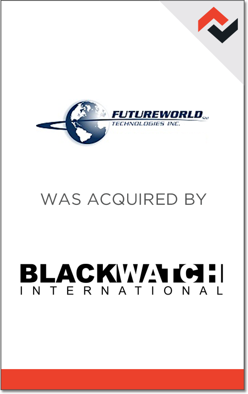 Rock Hall Partners: GovCon Merger & Acquisition Specialists - Futureworld - Blackwatch