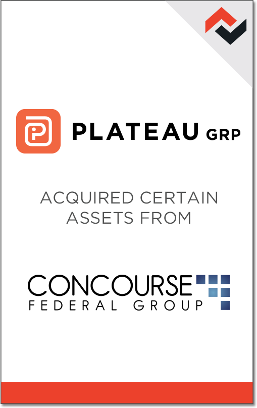 Rock Hall Partners: GovCon Merger & Acquisition Specialists - Plateau - Concourse 