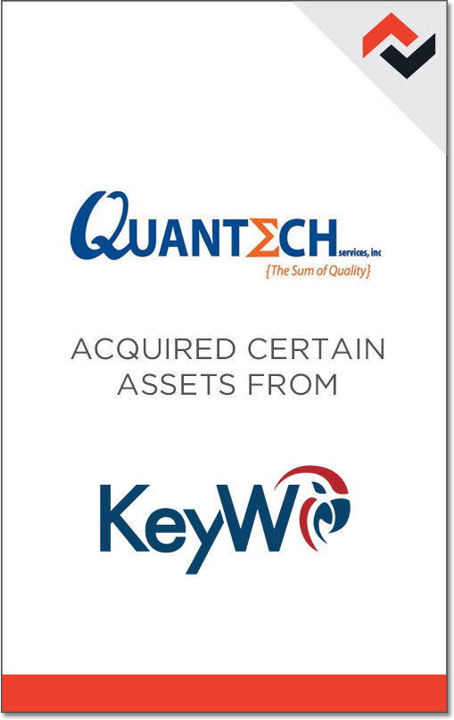 Rock Hall Partners: GovCon Merger & Acquisition Specialists - Quantech - KeyW