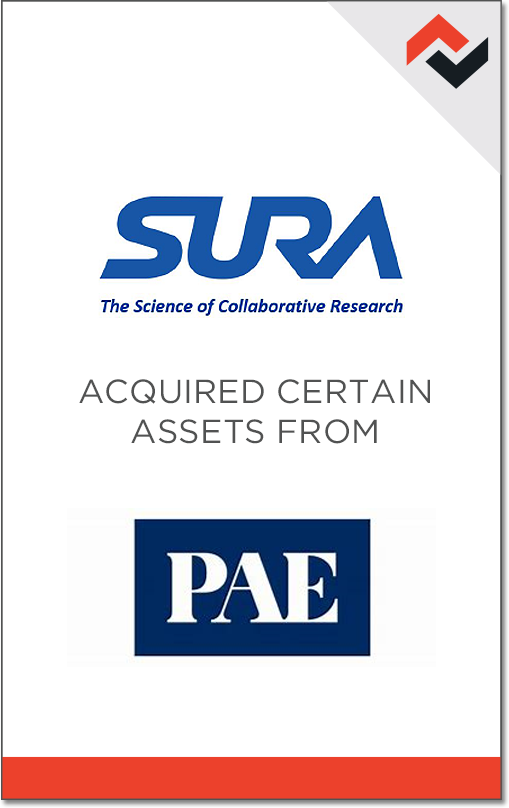 Rock Hall Partners: GovCon Merger & Acquisition Specialists - SURA - PAE