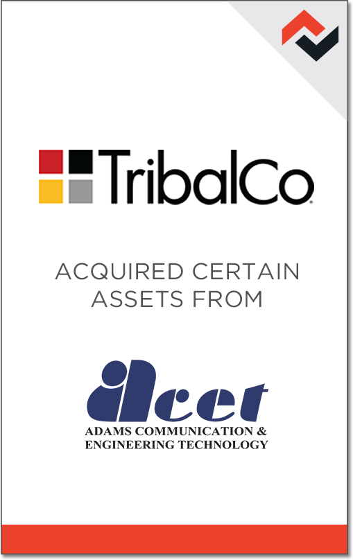 Rock Hall Partners: GovCon Merger & Acquisition Specialists - TribalCo - Acet